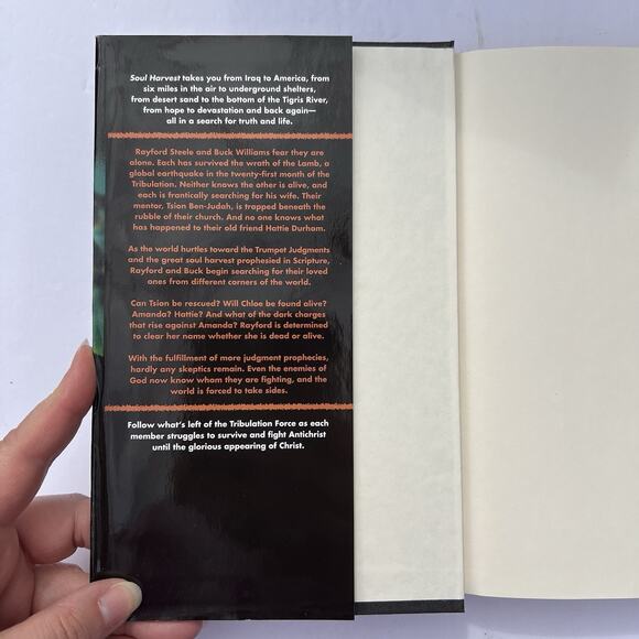 Left Behind Series Hardcover Book 4 Soul Harvest Tim LaHaye and Jerry B Jenkins - Picture 2 of 7